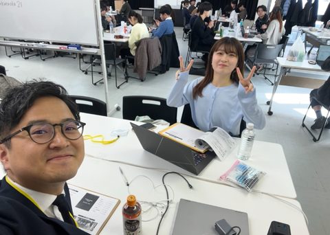 採用インターンの様子